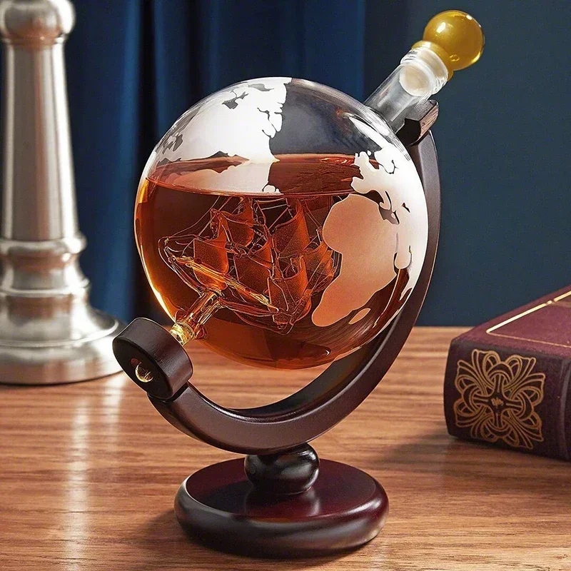 Decanter Globe Set - Набор креативных графинов «Глобус» емкостью 1
