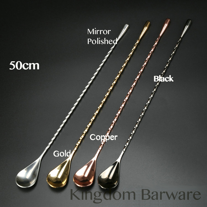 Bar Spoon Twisted - 50 см ложка для коктейля из