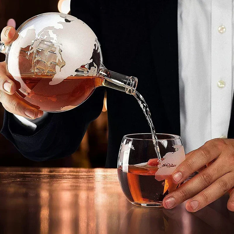 Набор для виски: графин-глобус – обзор и цена Decanter Globe Set
