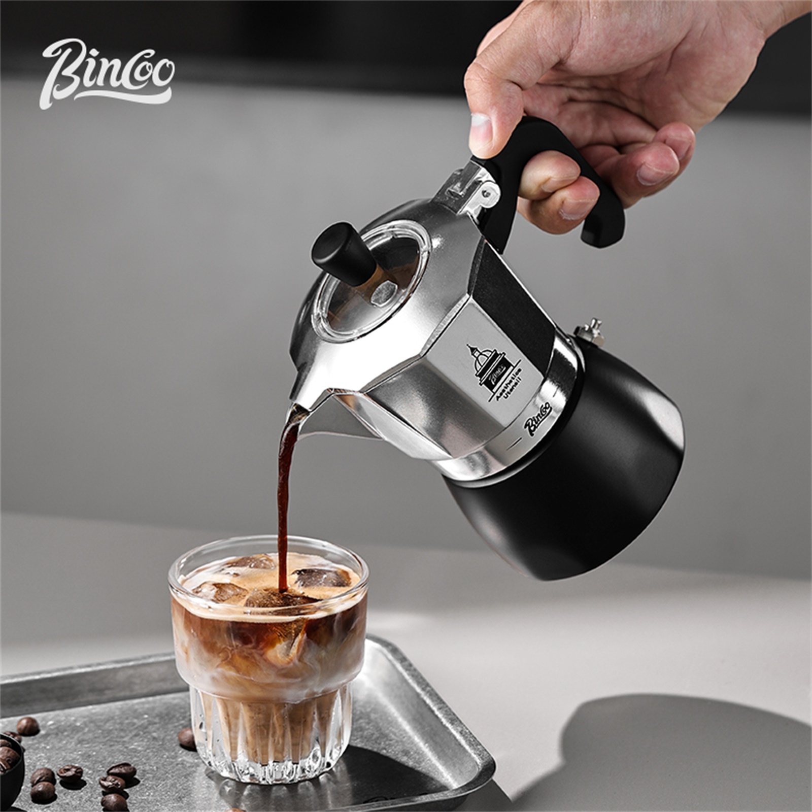 Мока-горшок BINCOO с двойным к – обзор и цена Home Barista