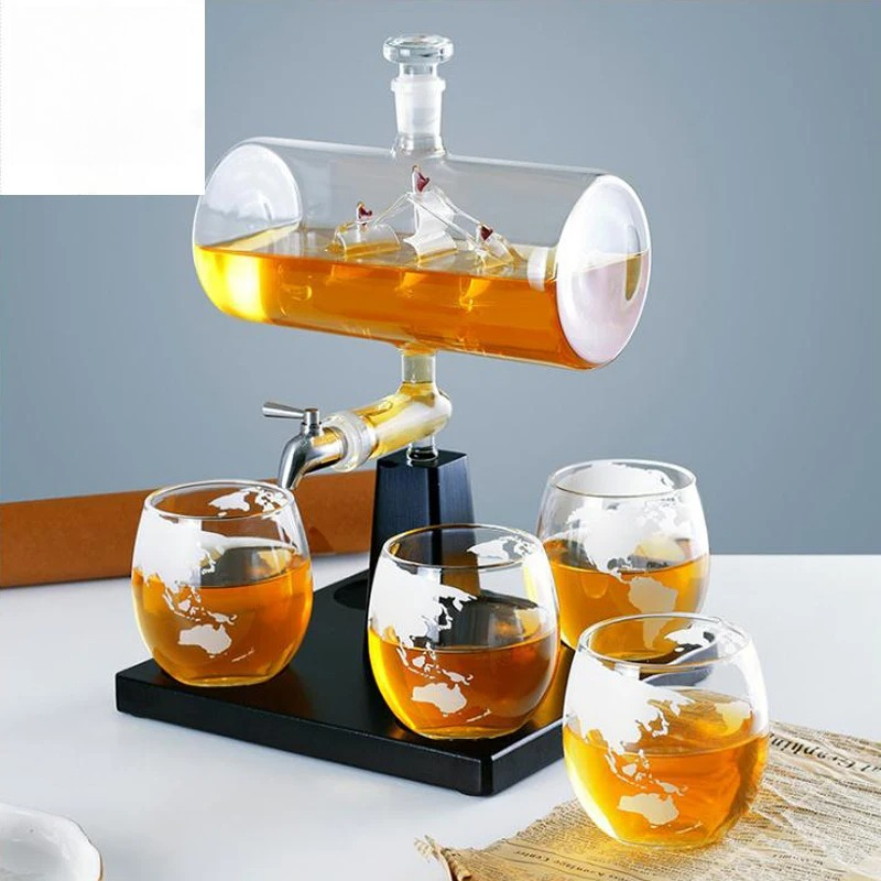 Графин для виски с античной фо – обзор и цена Decanter Globe Set