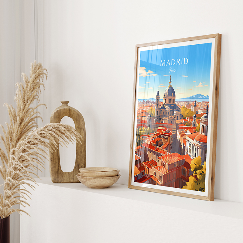 Постер путешествий в Испании,  – обзор и цена Home Barcelona