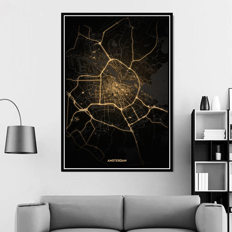 Постеры, принты Амстердама, То – обзор и цена Home Barcelona