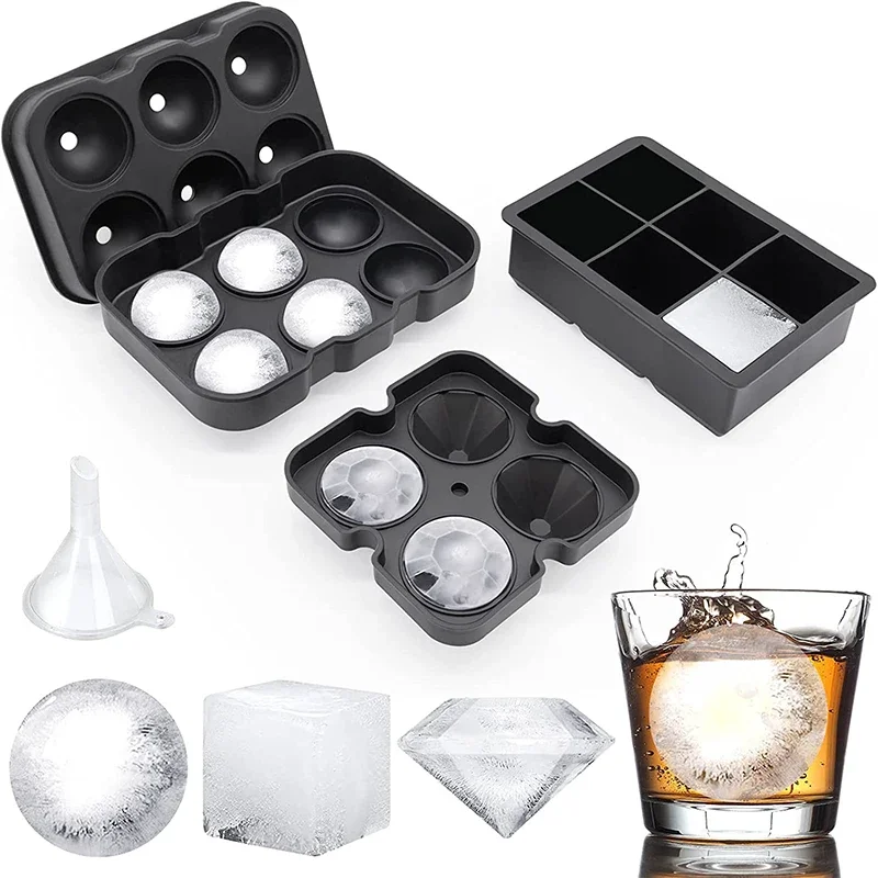 Большие лотки для кубиков льда – обзор и цена Ice Mold Sphere